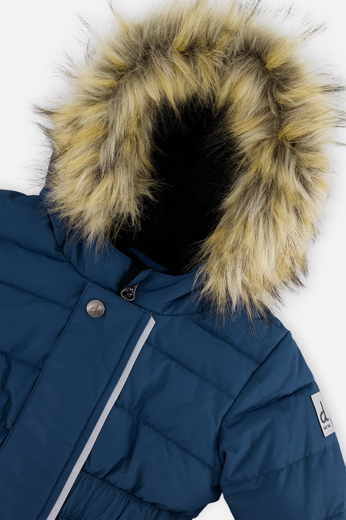 Deux par Deux Baby Original dark blue snowsuit, alternate view 5