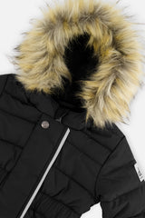 Deux par Deux black Baby ORIGINAL puffy snowsuit, additional view 5