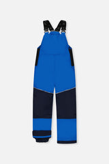 Deux par Deux Two Piece Discover Snowsuit Blue Dinosaur Print