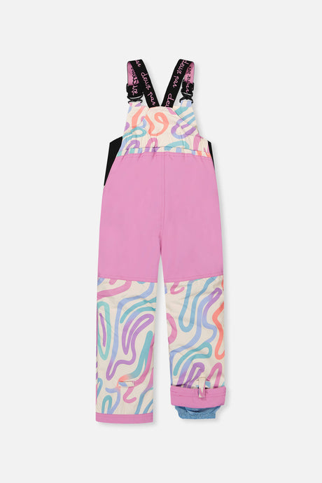 Deux par Deux multicolored cat line print DISCOVER snowsuit, product photo 6