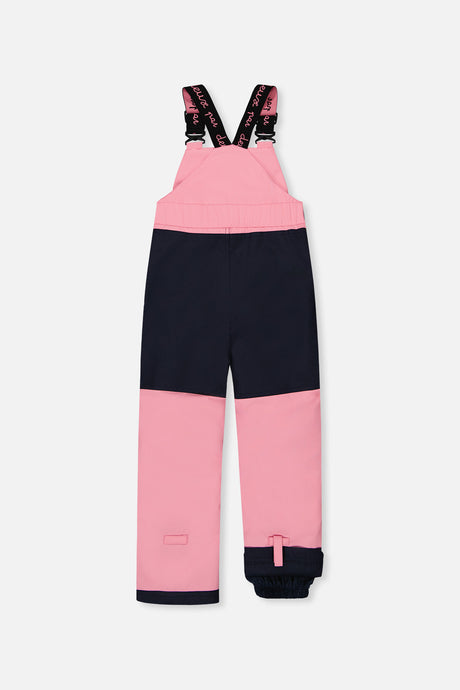 Deux par Deux DISCOVER blue floral snowsuit, alternate view 5