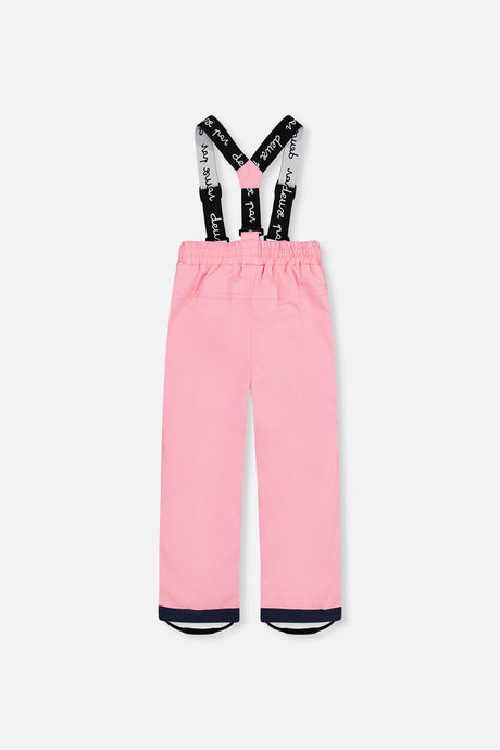 Deux par Deux blue floral CHILL lightweight two-piece snowsuit, product photo 6