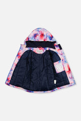 Deux par Deux Light Weight Two Piece Chill Snowsuit Mauve Printed Flowers
