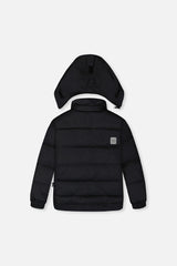 Two Piece Play Snowsuit Black With Black Pants-2