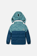 Two Piece Play Snowsuit Greyish Blue And Navy With Greyish Blue Pants-2