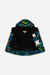 Deux par Deux PLAY checkerboard snowsuit, alternate view 4