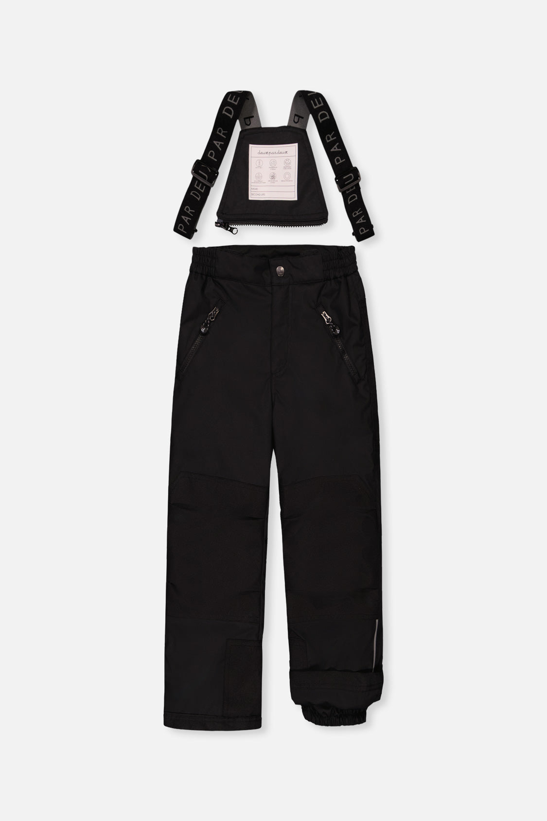 Deux par Deux PLAY checkerboard snowsuit, alternate view 5