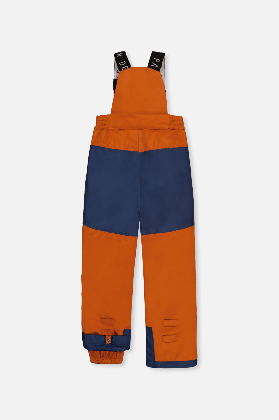 Deux par Deux Two Piece Play Snowsuit Blue Bear Print With Rust Pants