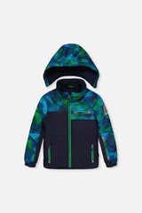 Deux par Deux Two Piece Play Snowsuit Blue And Green Checkered Print