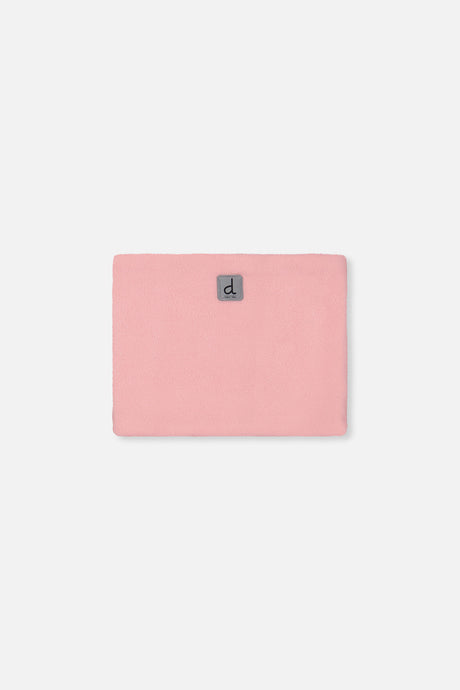 Deux par Deux girls PLAY snowsuit, light pink – light pink polar fleece neckwarmer included with the set