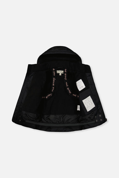 Two Piece Play Snowsuit Black-3