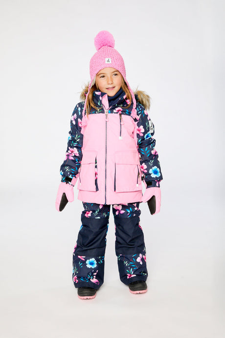 Two Piece Play Snowsuit Pink-1