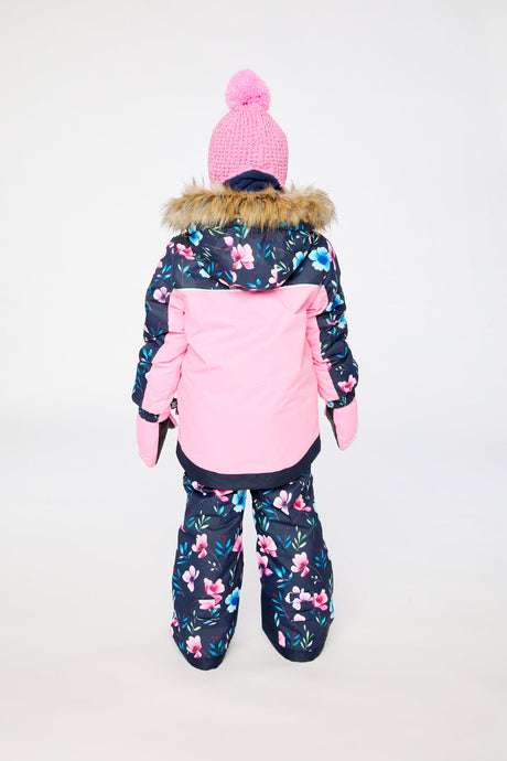 Two Piece Play Snowsuit Pink-3