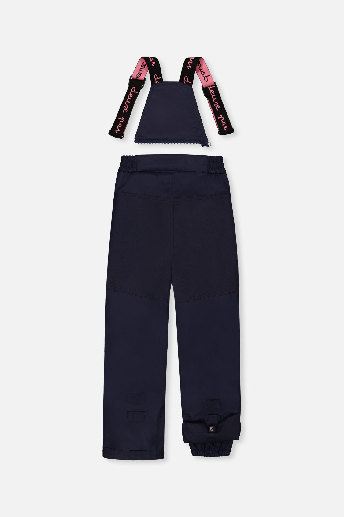Deux par Deux PLAY mauve floral and navy snowsuit, alternate view 6