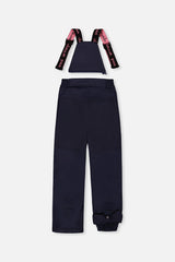 Deux par Deux PLAY mauve floral and navy snowsuit, alternate view 6