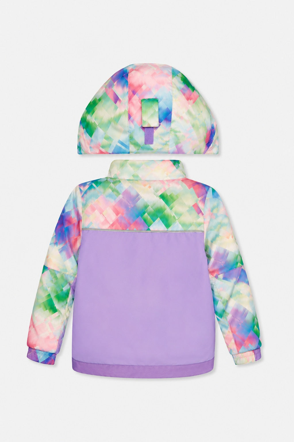 Deux par Deux Two Piece Play Snowsuit Multicolored With A Diamond Pattern product image P3