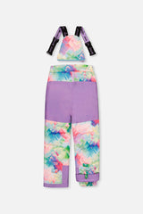 Deux par Deux Two Piece Play Snowsuit Multicolored With A Diamond Pattern