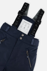 Deux par Deux navy blue PLAY snow pants, alternate view