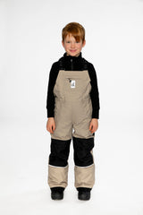 Play Overall Snow Bib Taupe-1