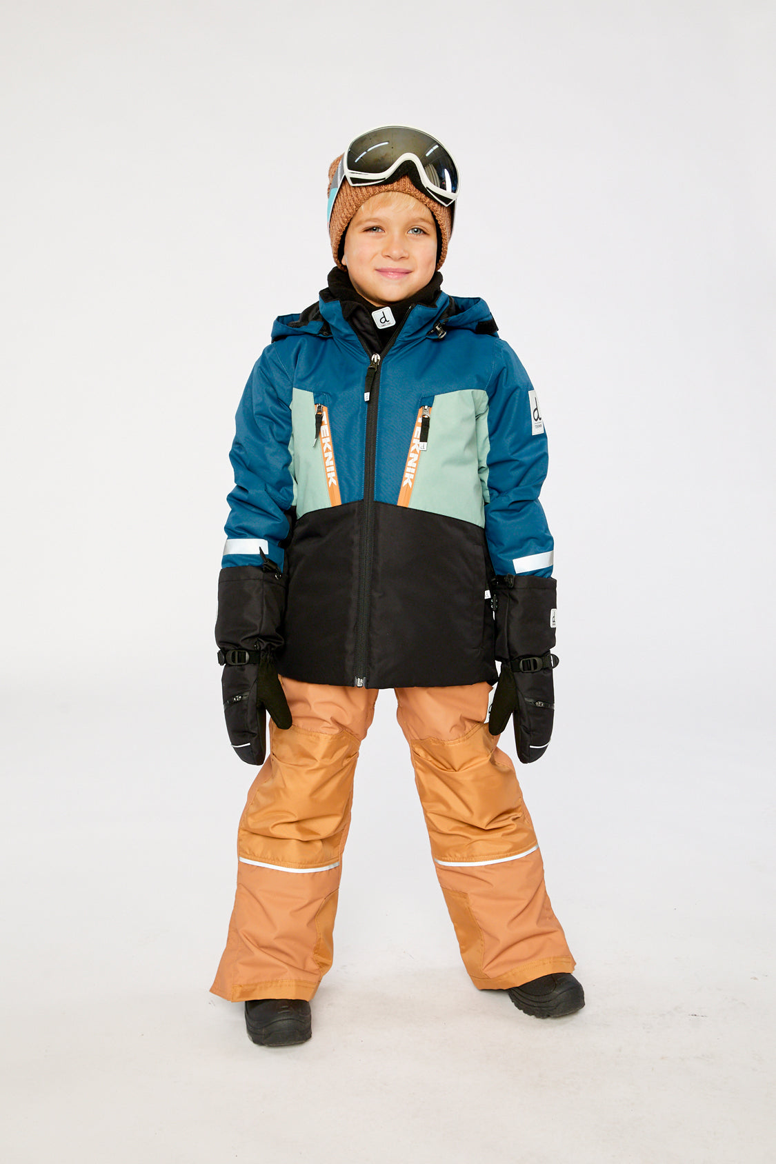 Two Piece Teknik Snowsuit Navy Blue-1