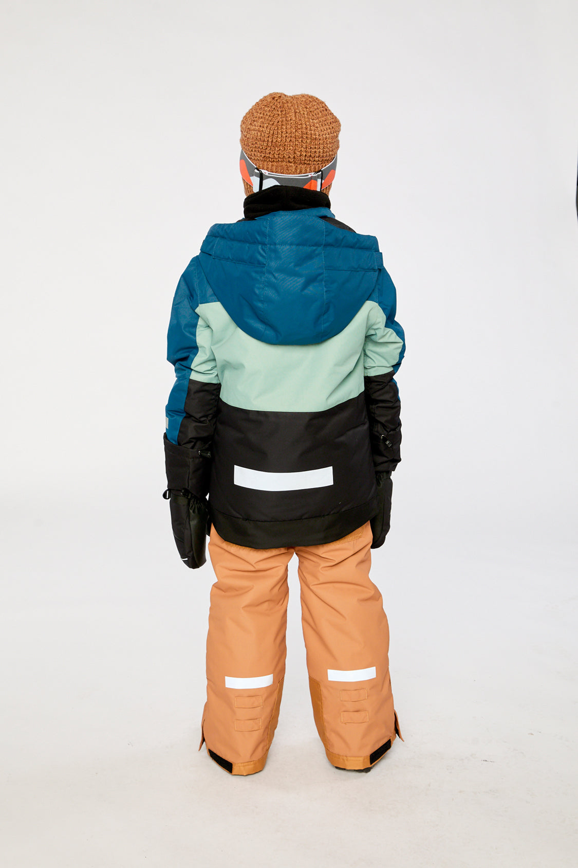 Two Piece Teknik Snowsuit Navy Blue-3