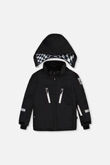 Two Piece Teknik Snowsuit Black And White-4