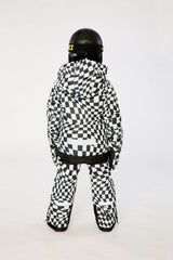 Two Piece Teknik Snowsuit White Checkered Print-3