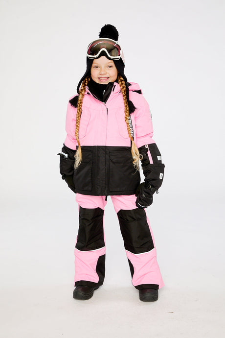 Two Piece Teknik Snowsuit Pink-1