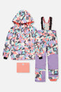 Two Piece Teknik Snowsuit Coral Camouflage-0