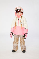 Two Piece Teknik Snowsuit Off-White And Pink-1