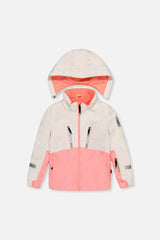Two Piece Teknik Snowsuit Off-White And Pink-4