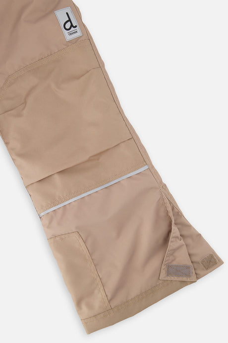 Deux par Deux girls' TEKNIK two-piece snowsuit in off-white and pink, extra product view