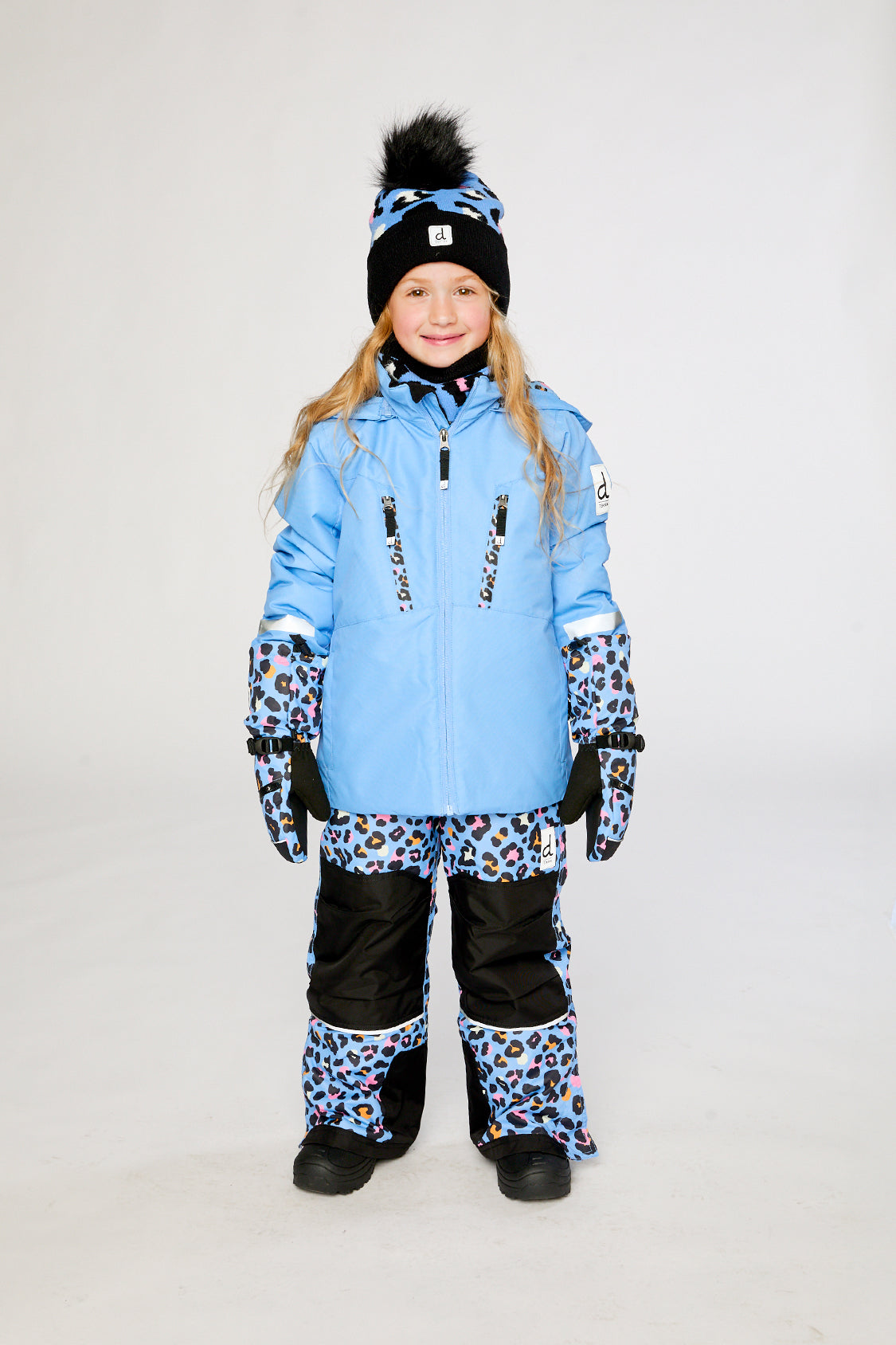 Two Piece Teknik Snowsuit Bright Blue-Violet-1