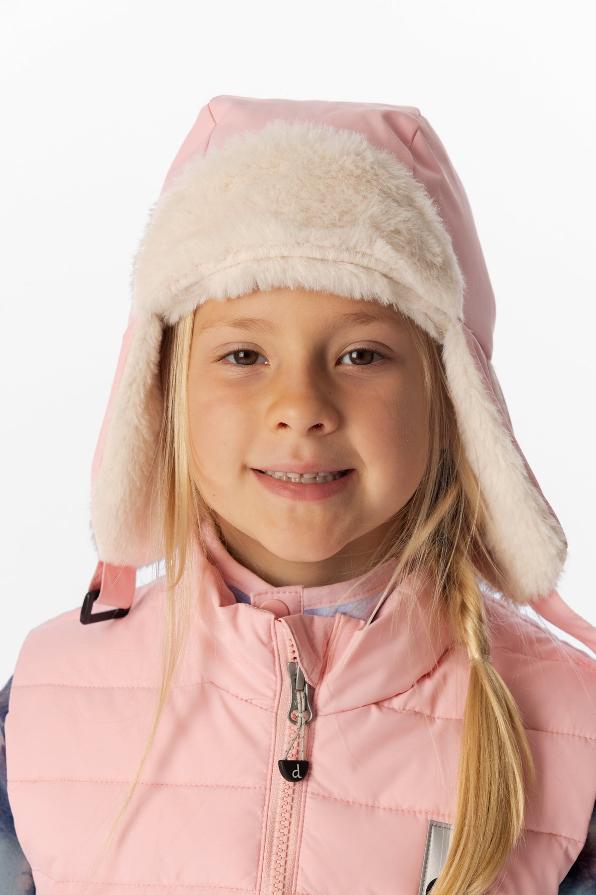 Lined Chapka Light Pink-1