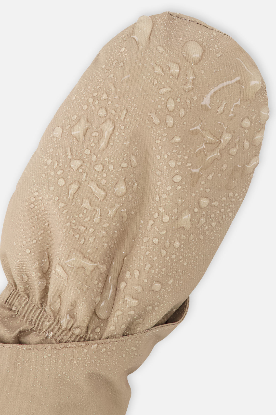 Lined Baby Mittens Taupe-2
