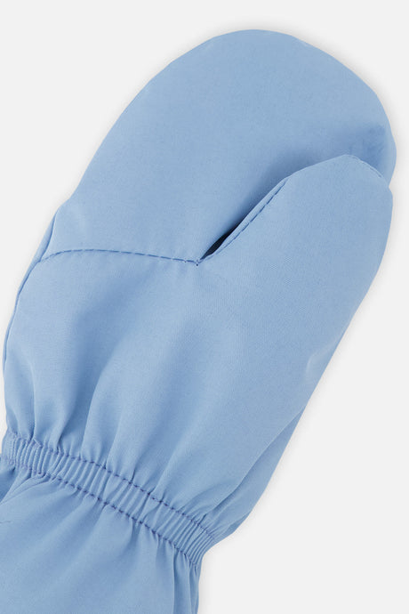 Lined Baby Mittens Blue-Grey-3