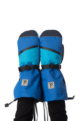 Winter Mittens Teknik Dark Blue-1
