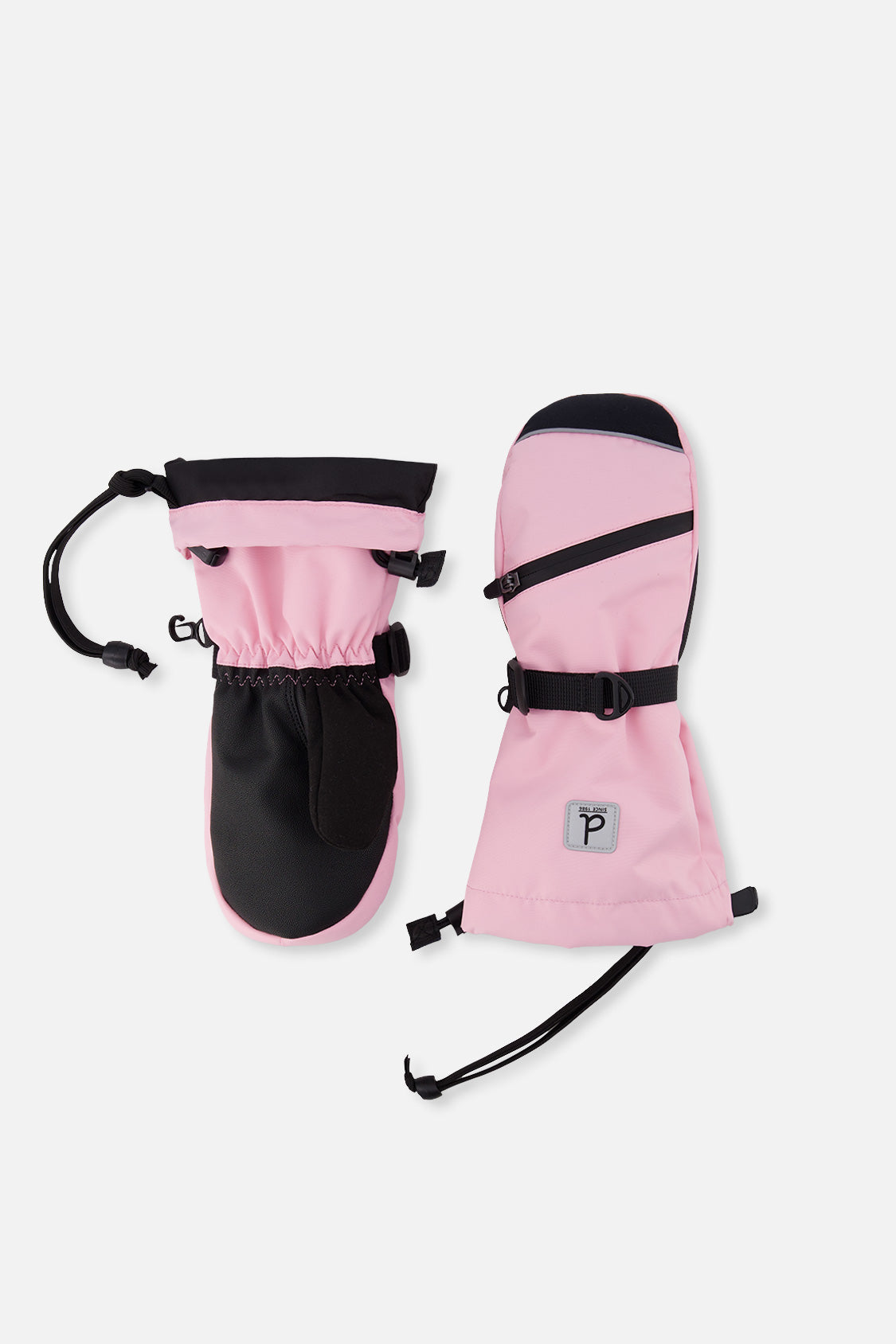 Winter Mittens Teknik Light Pink-0
