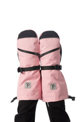 Winter Mittens Teknik Light Pink-1