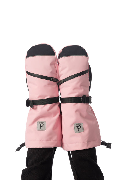 Winter Mittens Teknik Light Pink-1