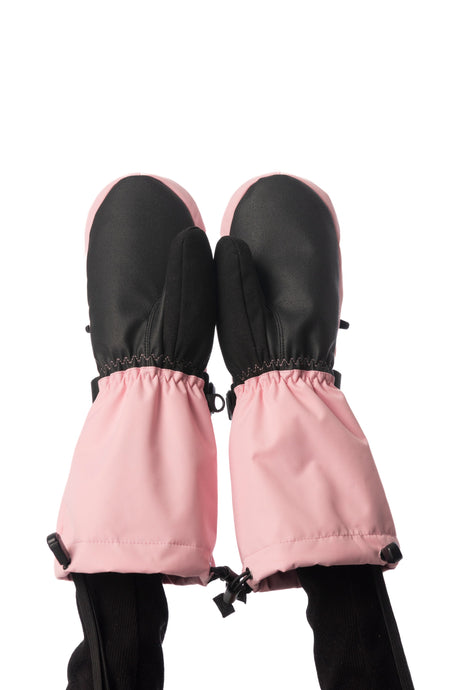 Winter Mittens Teknik Light Pink-2