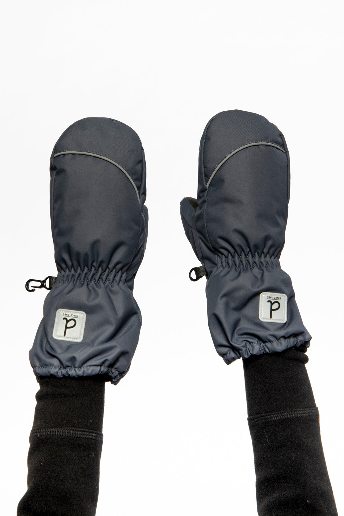 Play Baby Winter Mittens Cool Dark Grey-1