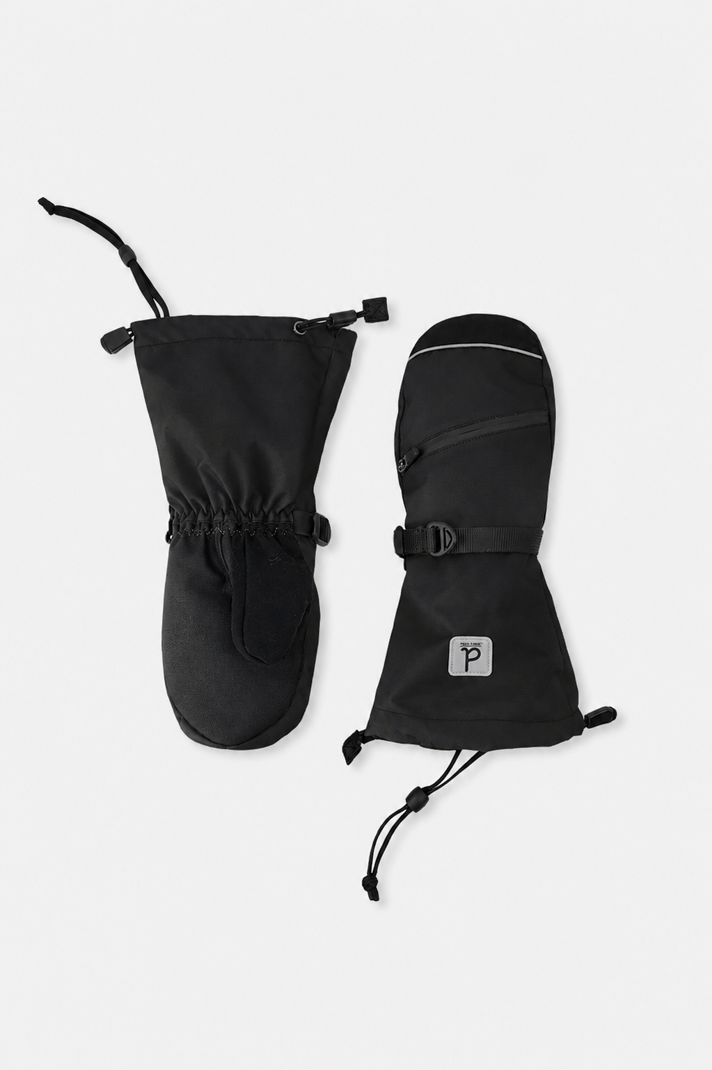 Teknik Winter Mittens Black-0