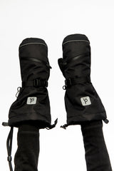 Teknik Winter Mittens Black-1
