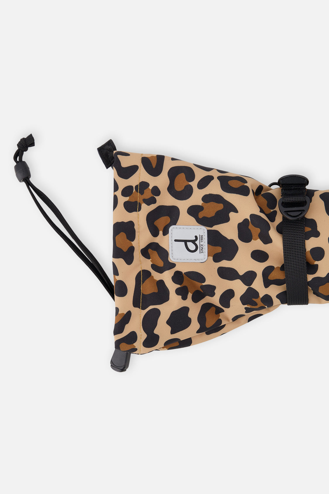 Teknik Winter Mittens Brown Leopard Print-3