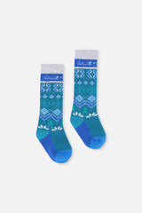 Ski Socks Dark Turquoise-1
