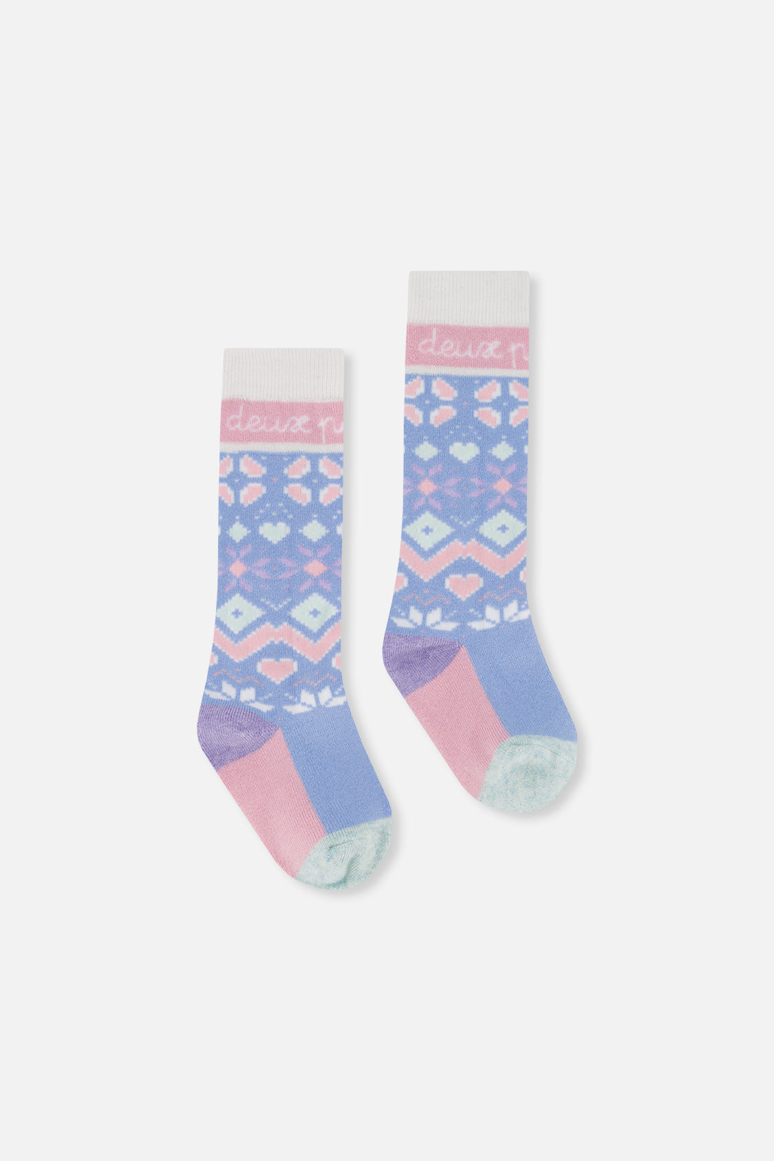 Ski Socks Light Blue-1