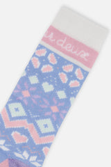 Ski Socks Light Blue-2