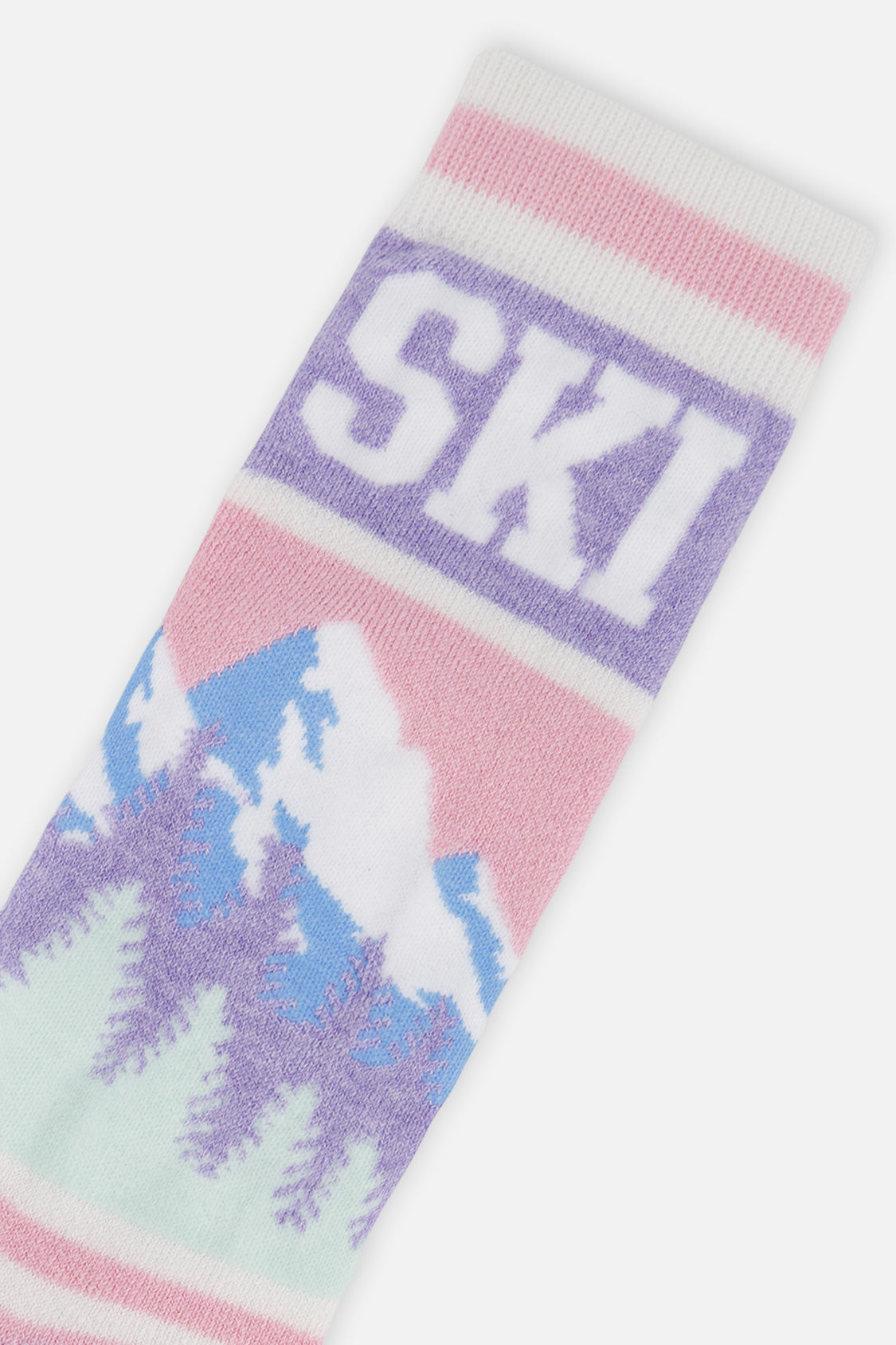 Ski Socks Light Pink-2