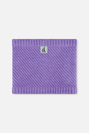 Winter Knit Neckwarmer Violet-0